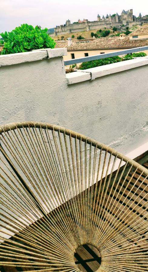 Appartement L'Oliveraie - La Cite Plein Les Yeux Carcassonne Ngoại thất bức ảnh