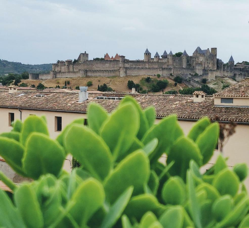 Appartement L'Oliveraie - La Cite Plein Les Yeux Carcassonne Ngoại thất bức ảnh