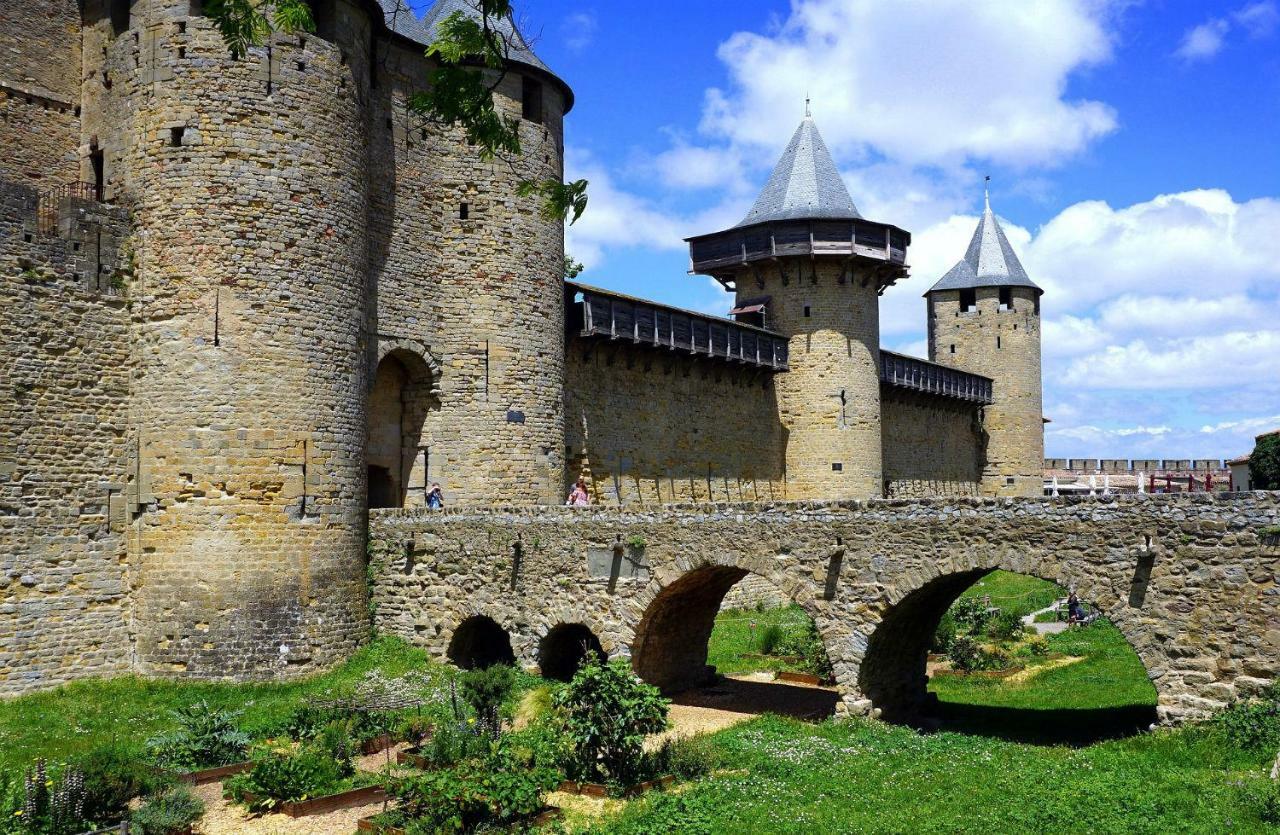 Appartement L'Oliveraie - La Cite Plein Les Yeux Carcassonne Ngoại thất bức ảnh